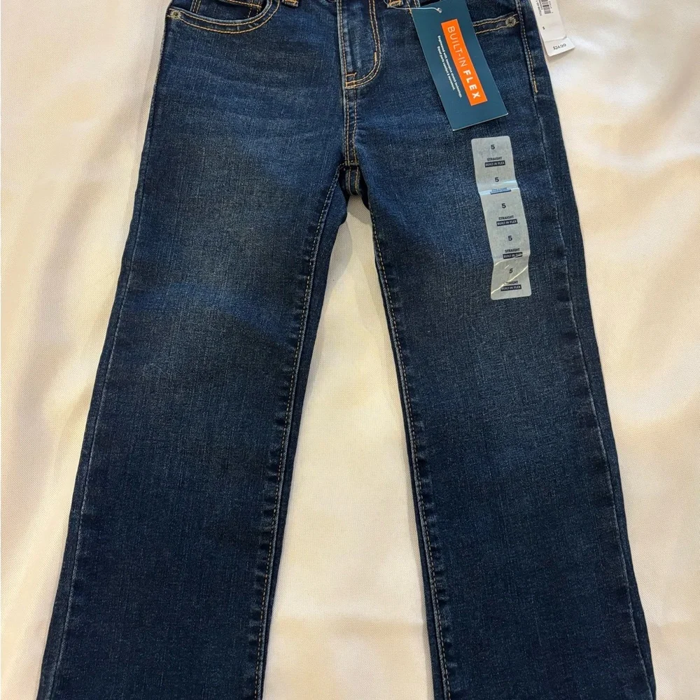 Old Navy‎ New with Tags Boy’s Built In Flex Blue Jeans Size 5